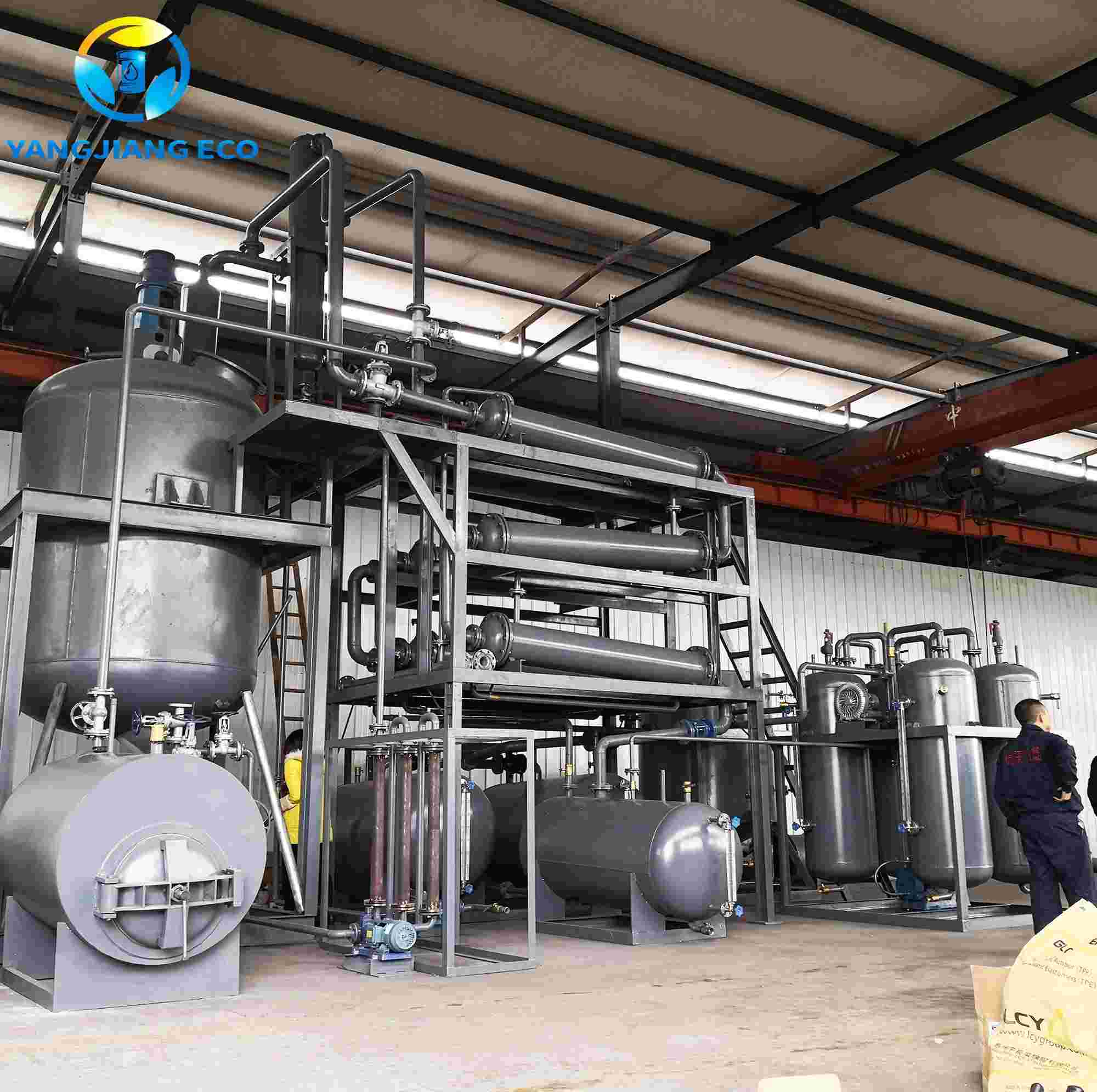 YJ-DSL Lube Oil Refinery Plant1