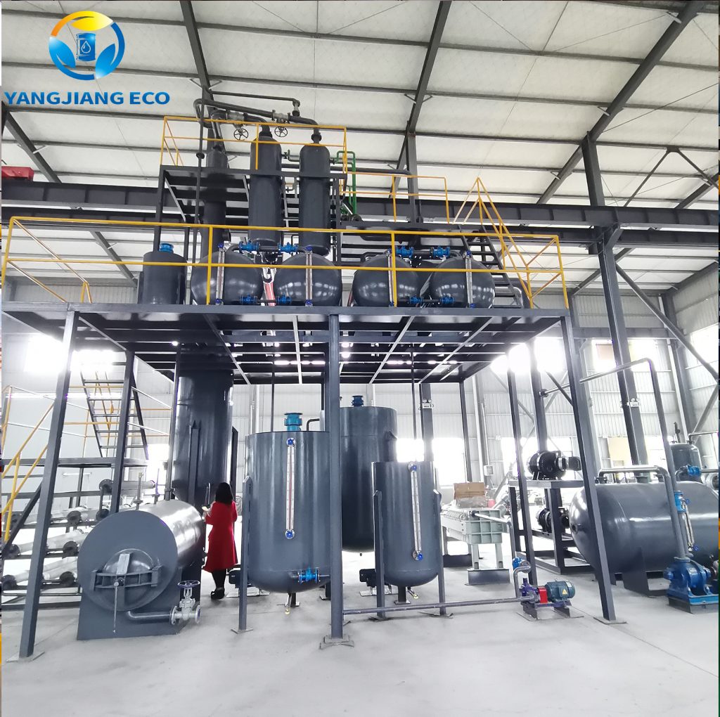 YJ-DSL Used Oil to Diesel Oil Distillation Machine 1