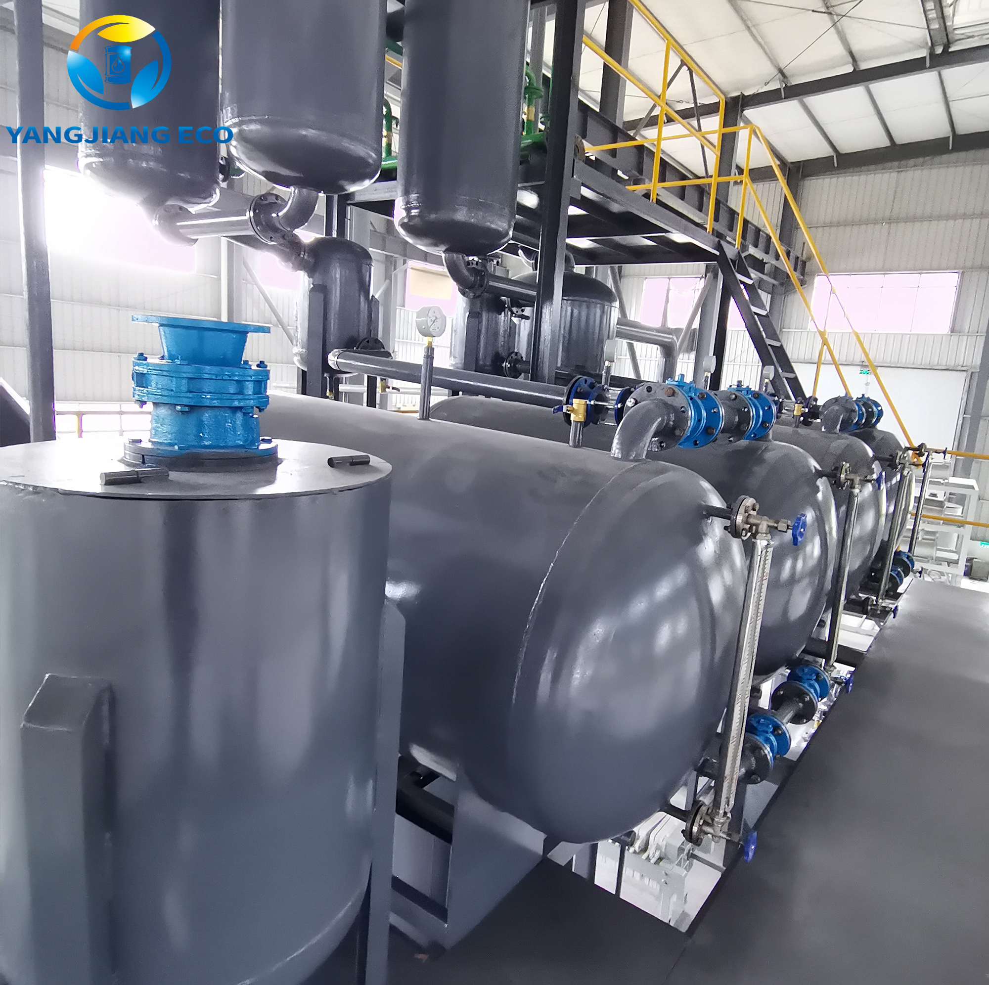 YJ-DSL Used Oil to Diesel Oil Distillation Machine 2