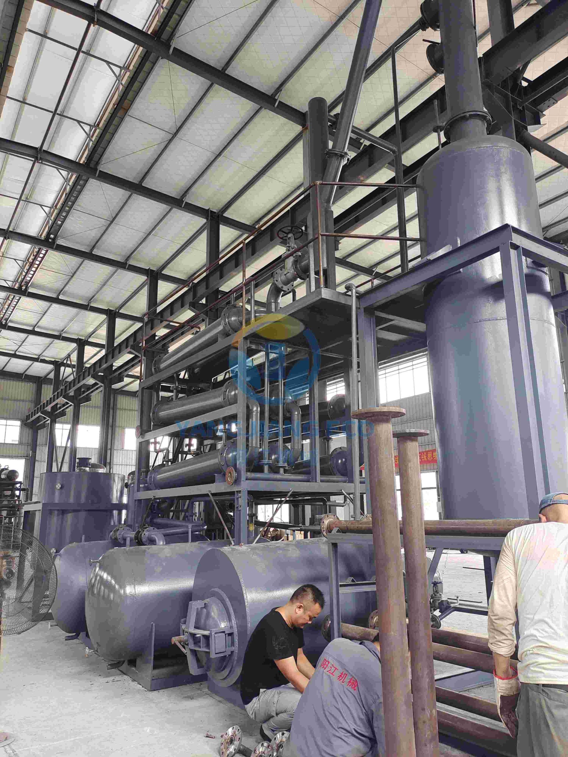 YJ-DSL Diesel Oil Recycling Plant5